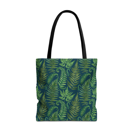 Ferns and Navy - Tote Bag