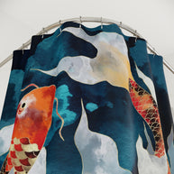Metallic Koi II - Shower Curtain
