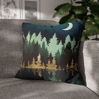 Star Forest Reflection - Decorative Pillow Cover