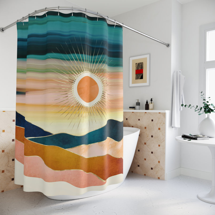Jewel Dusk - Shower Curtain