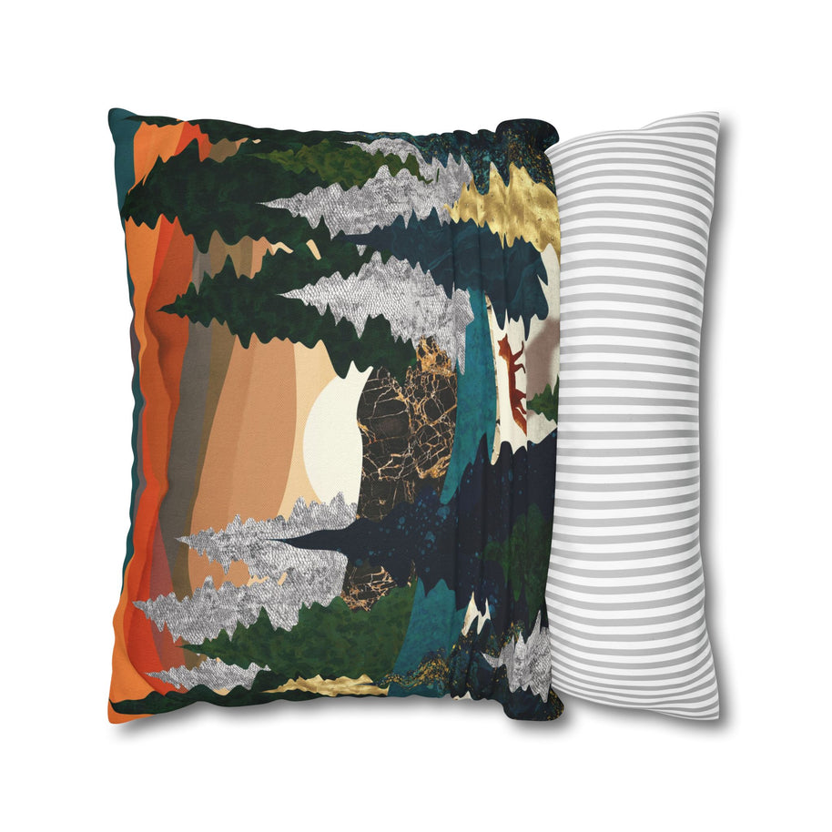 Amber Fox  - Decorative Pillow Cover