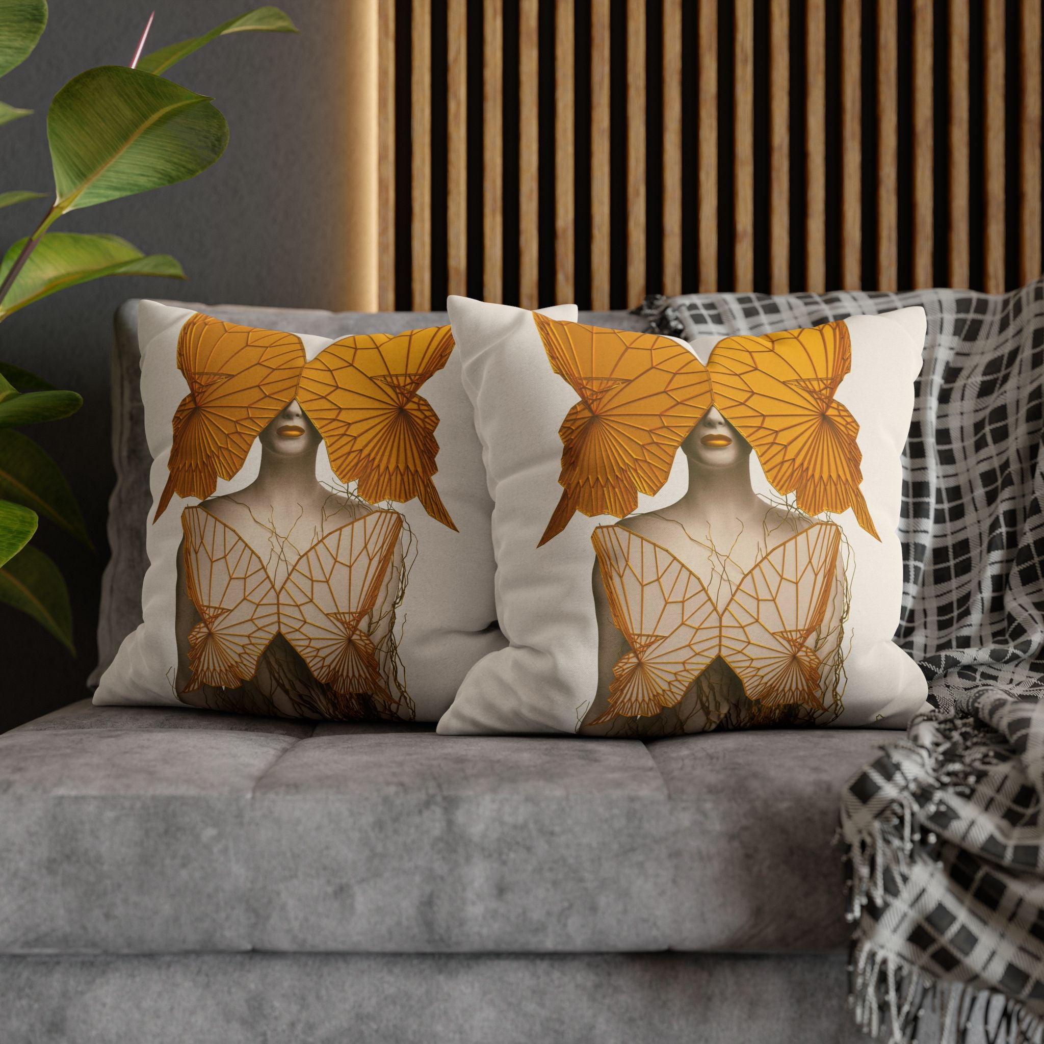 Transformation I - Decorative Pillow Cover