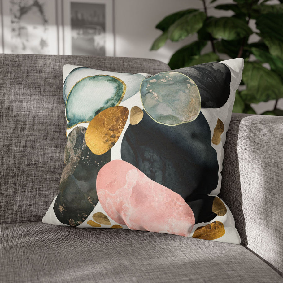 Pebble Abstract - Decorative Pillow Cover