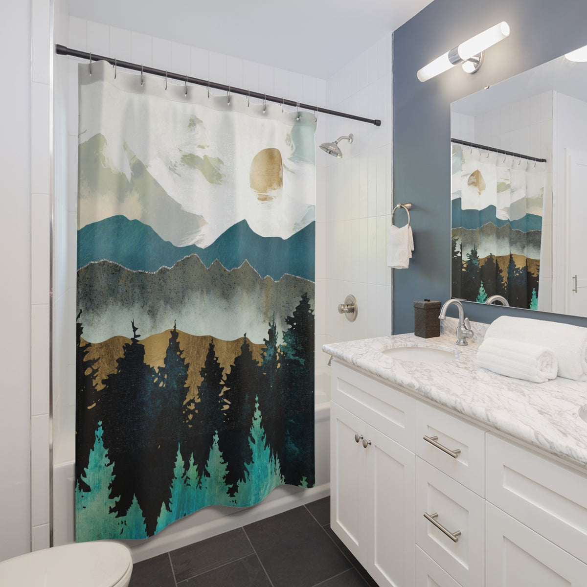 Forest Mist - Shower Curtain