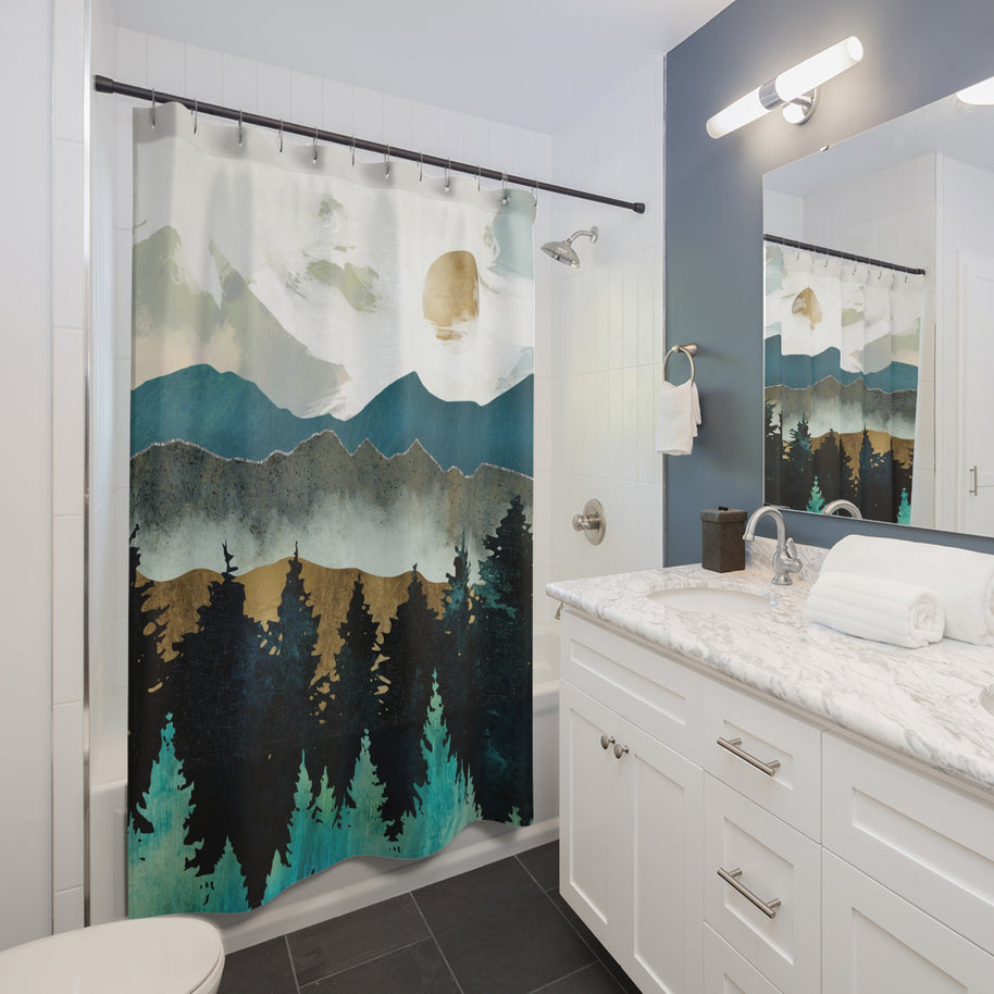 Forest Mist - Shower Curtain