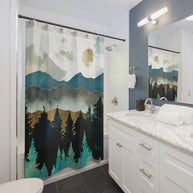 Forest Mist - Shower Curtain