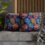 Betta Fish Pattern-Color Pop Version - Decorative Pillow Cover