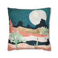 Desert Moon Vista - Decorative Pillow Cover