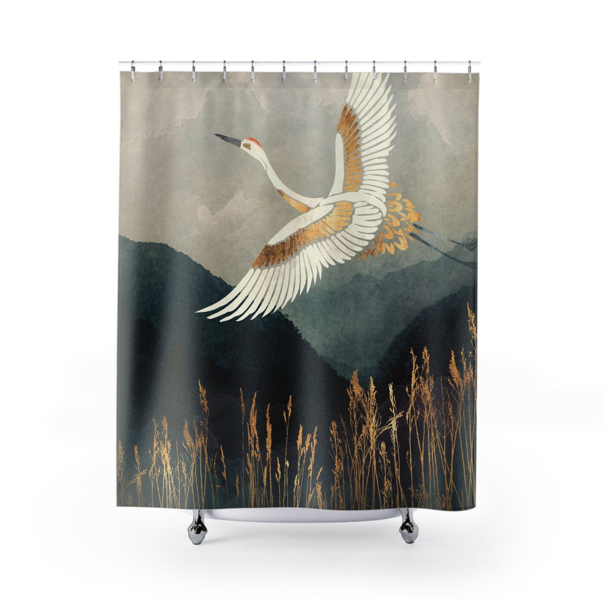 Elegant Flight - Shower Curtain