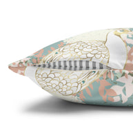 Peacock Garden - Decorative Pillow Cover