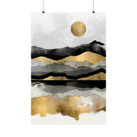 Golden Spring Moon - Poster Print - No Frame