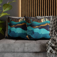 Indigo Desert Night - Decorative Pillow Cover