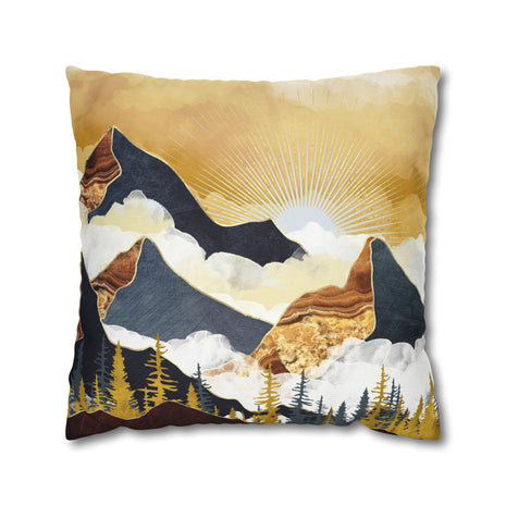 Misty Peaks - Decorative Pillow Cover
