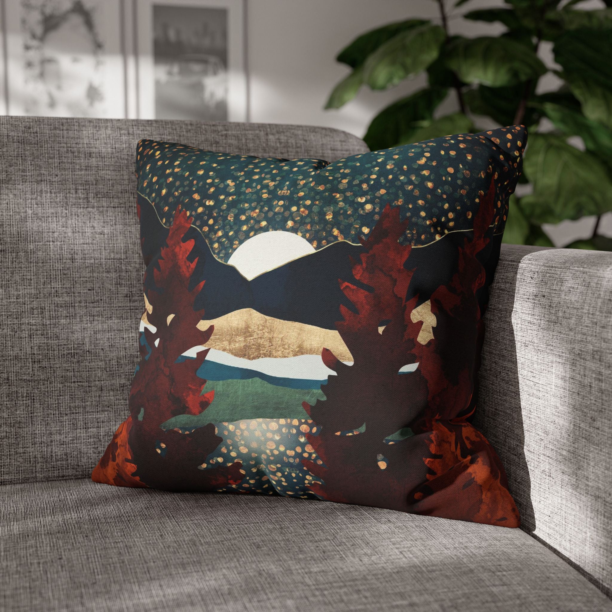 Star Sky Reflection - Decorative Pillow Cover