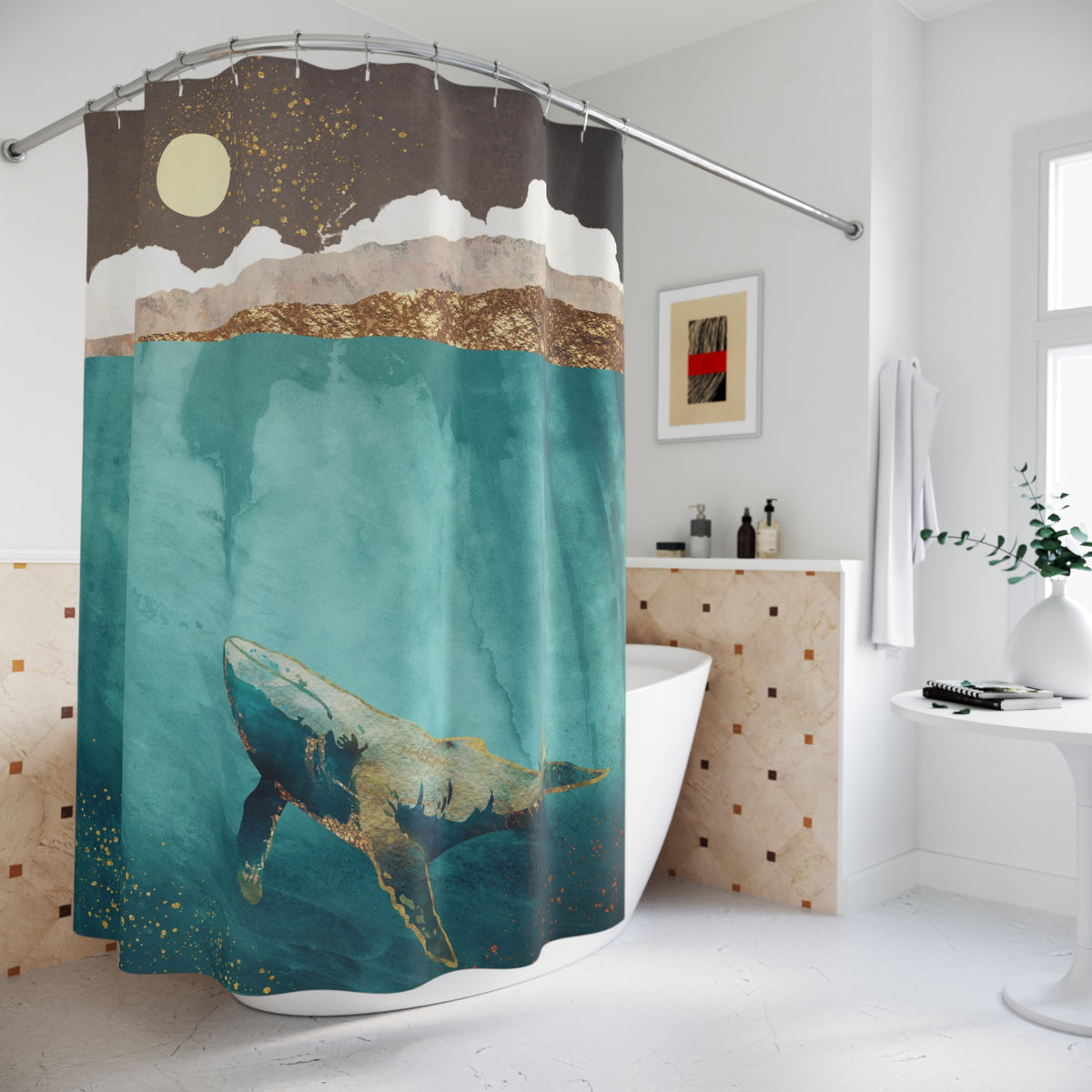 Light Beneath - Shower Curtain