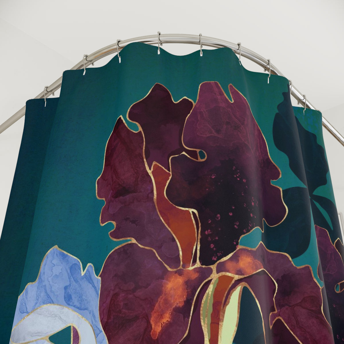 Iris Abstract - Shower Curtain
