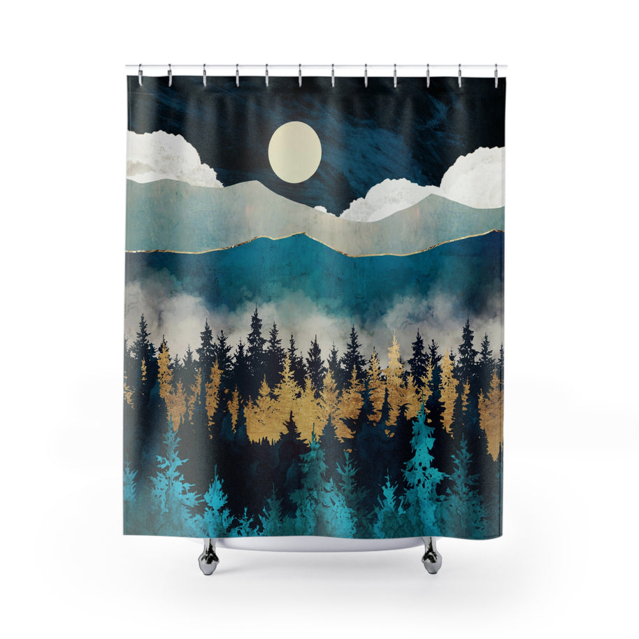 Evening Mist - Shower Curtain