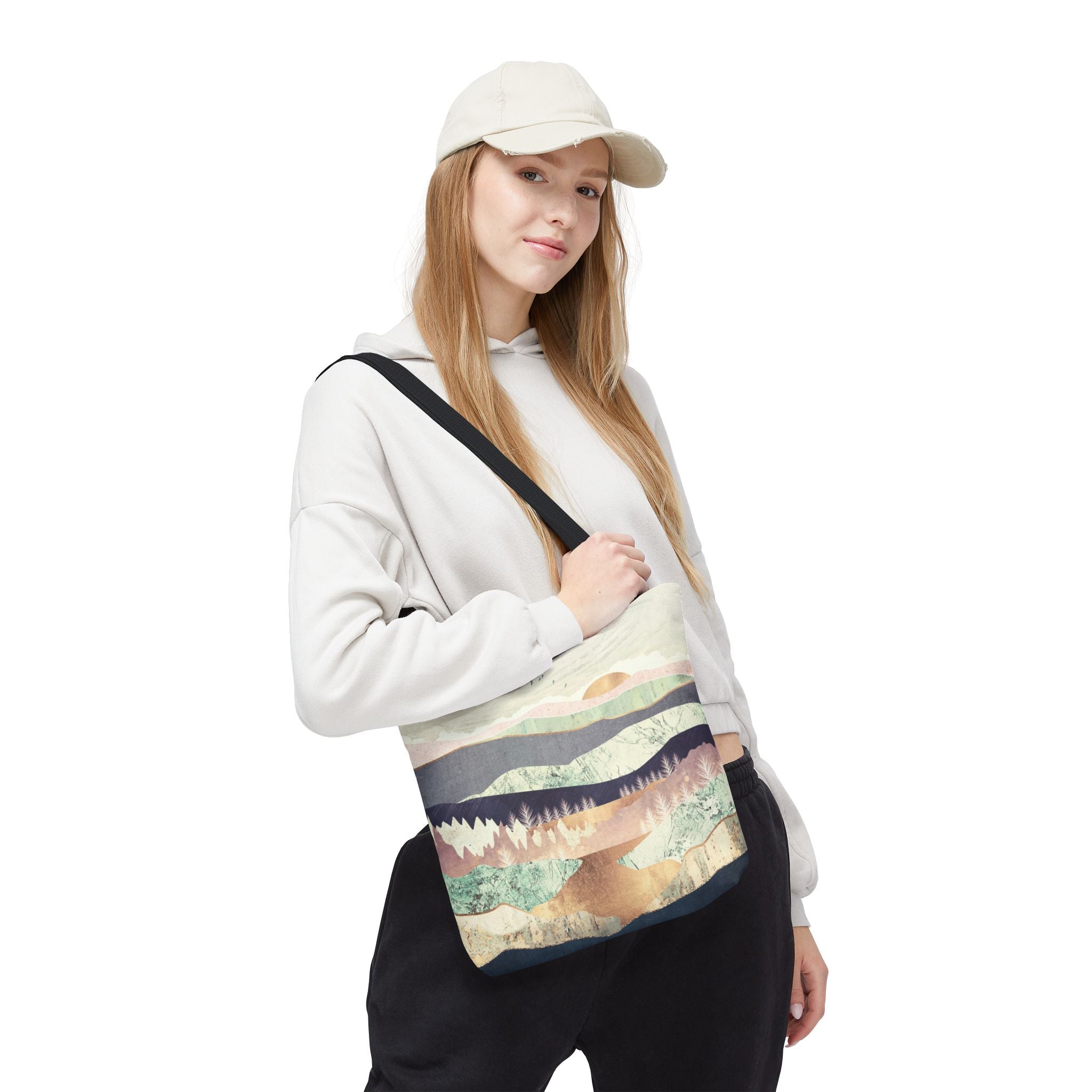 Golden Spring Reflection - Tote Bag