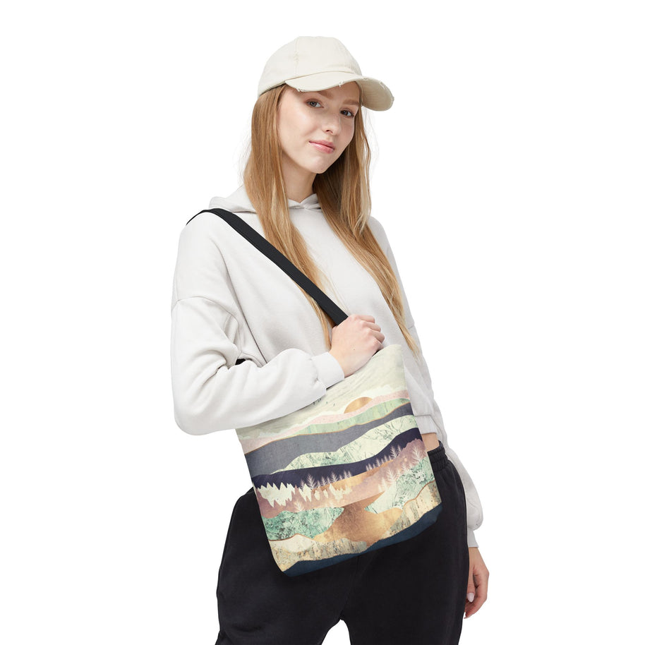 Golden Spring Reflection - Tote Bag