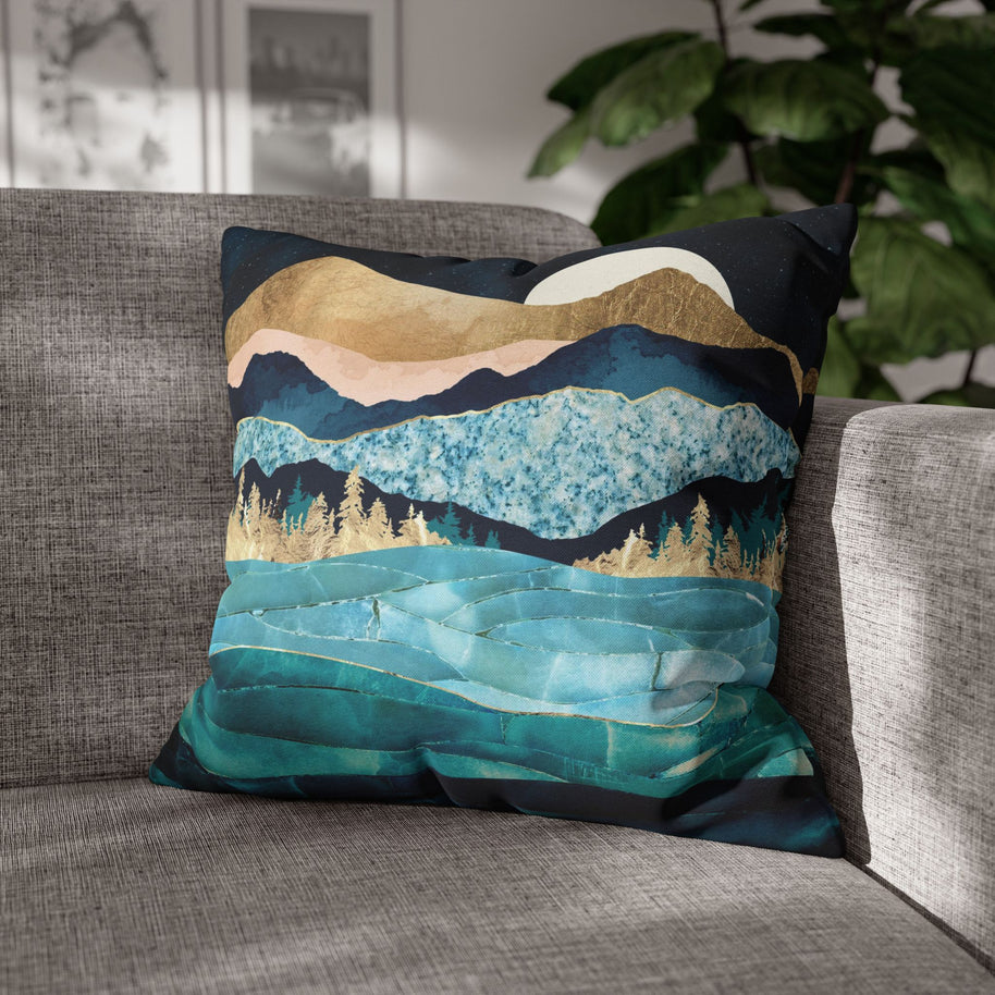 Midnight Ocean - Decorative Pillow Cover
