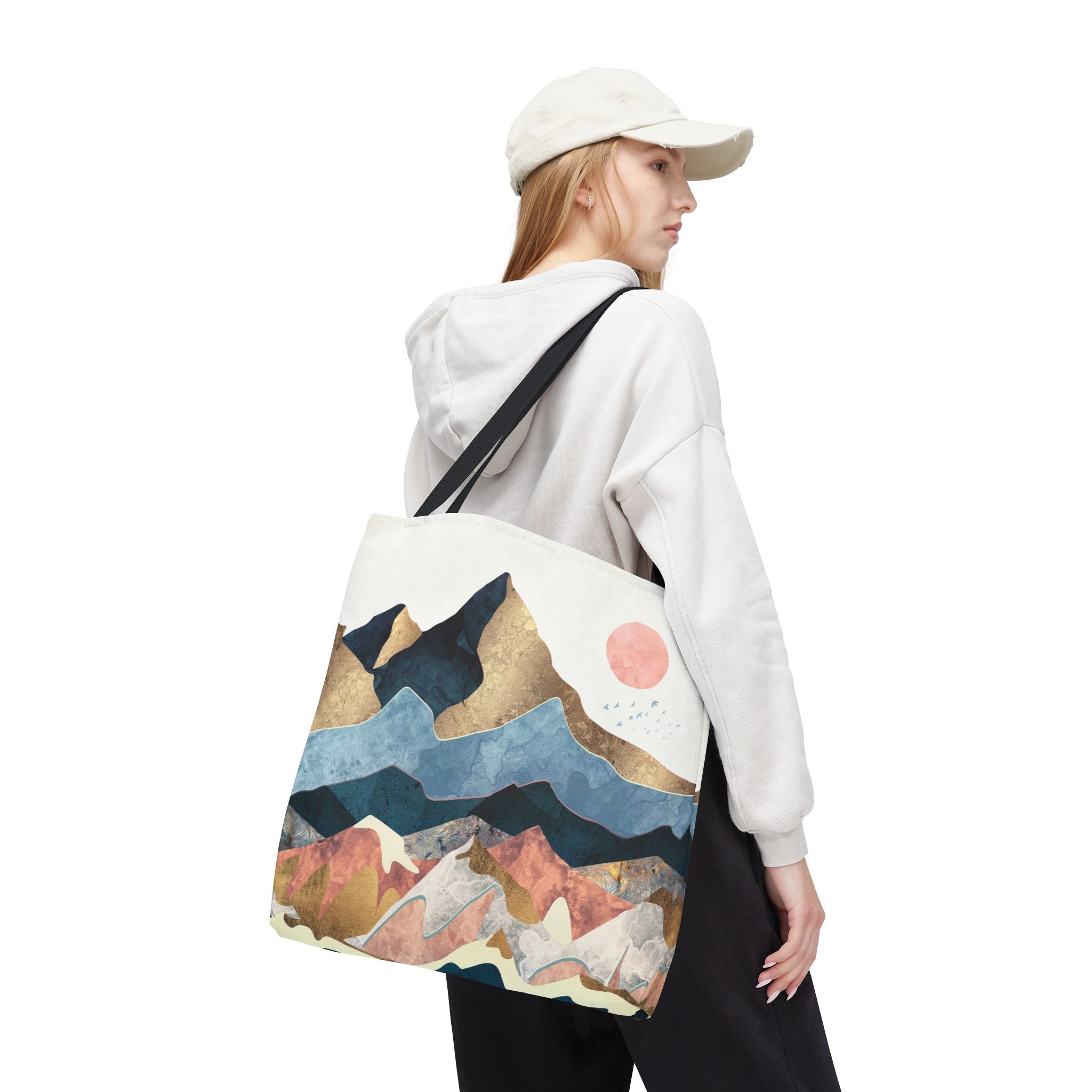 Golden Peaks - Tote Bag