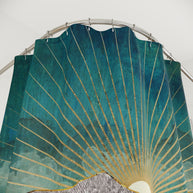 Peacock Vista - Shower Curtain