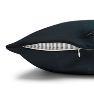 Metallic Whale Shark - Decorative Pillow Cover