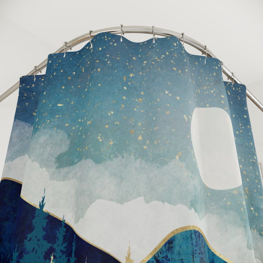 Morning Stars - Shower Curtain