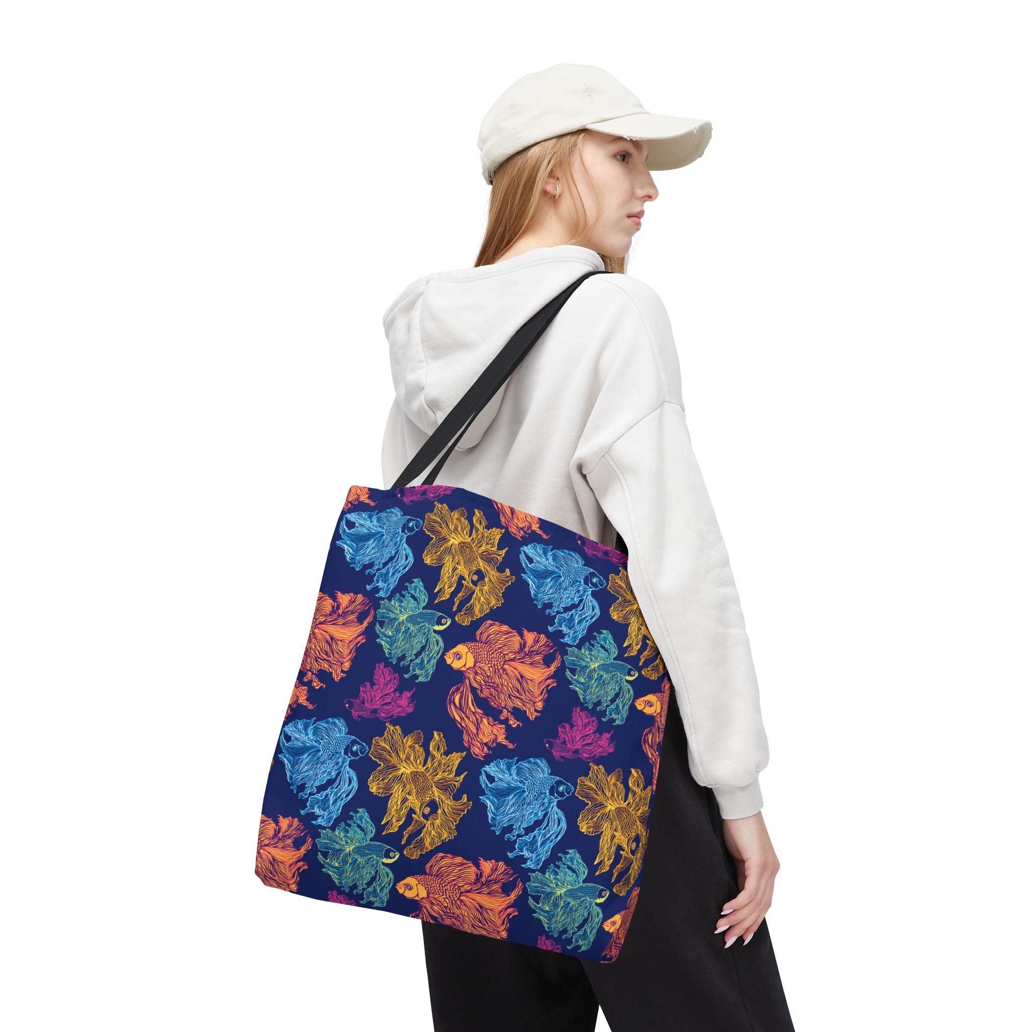 Betta Fish Color Pop - Tote Bag