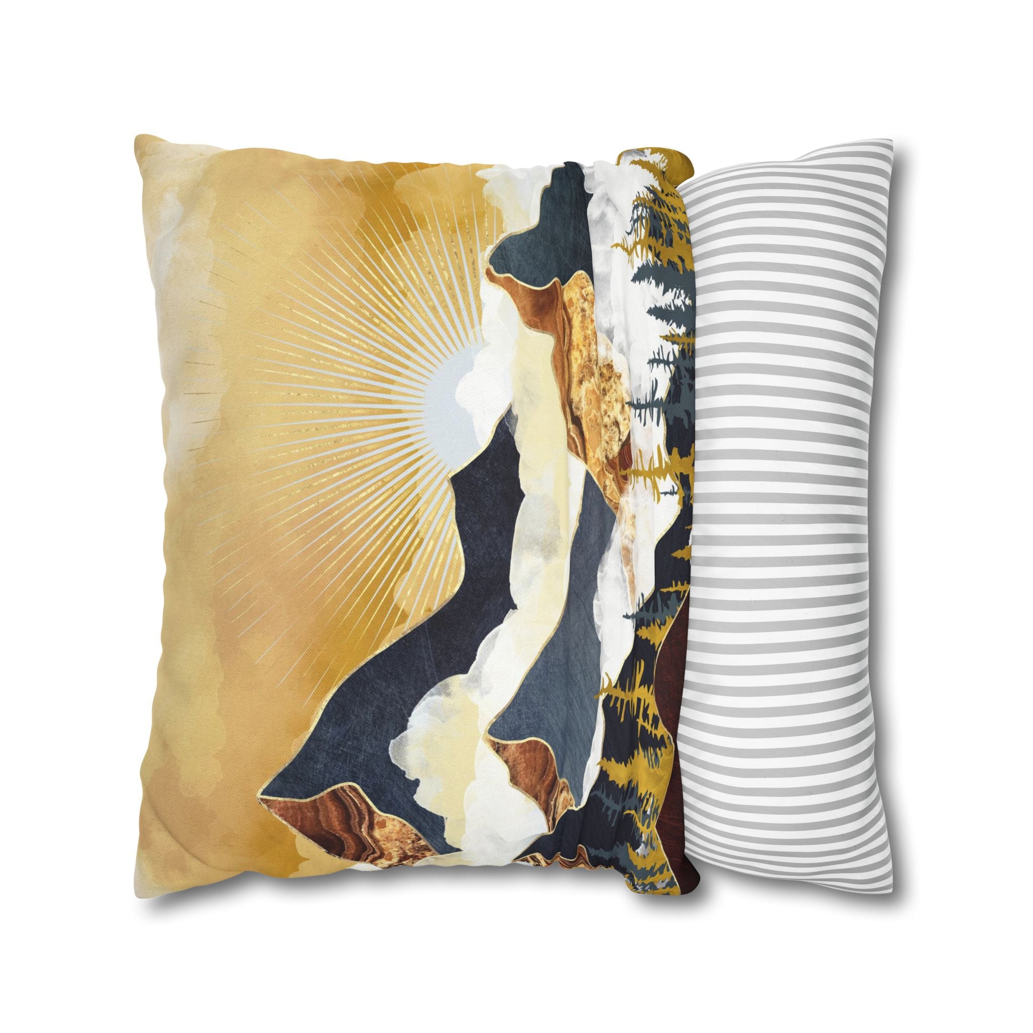 Misty Peaks - Decorative Pillow Cover
