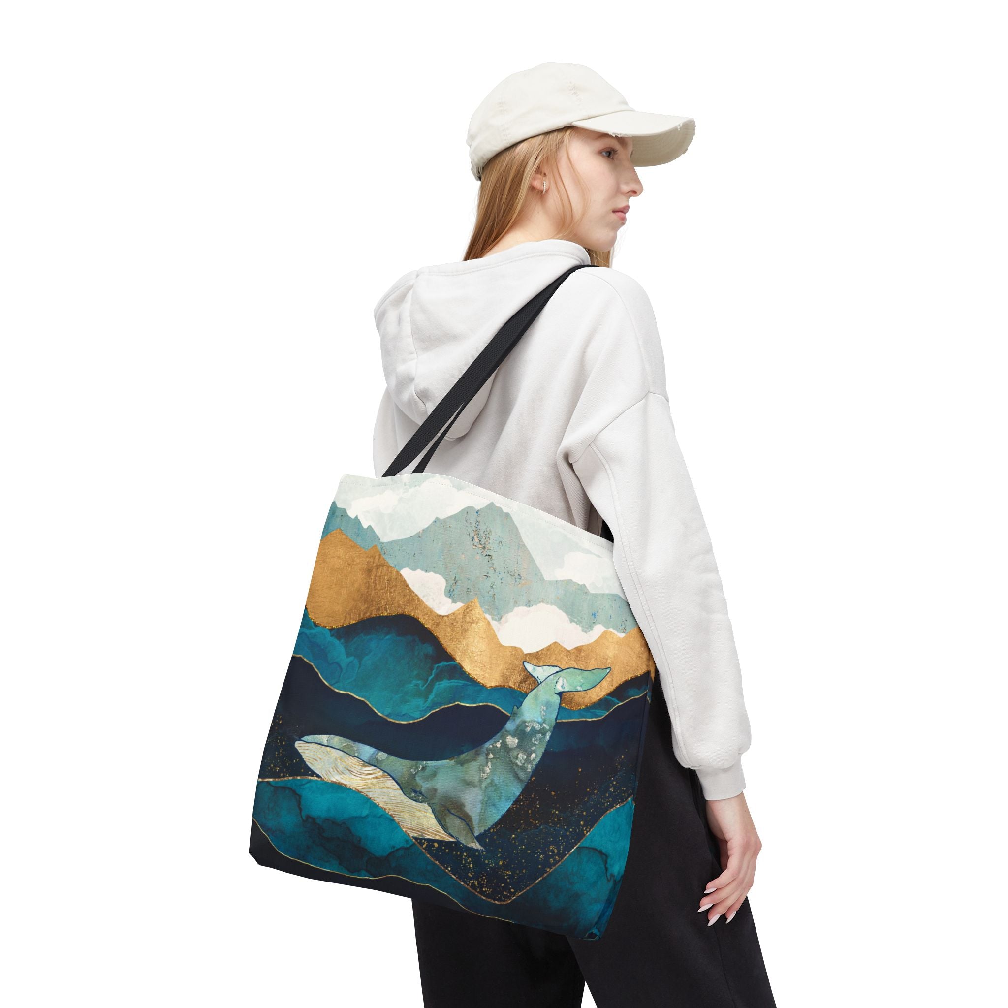 Blue Whale - Tote Bag