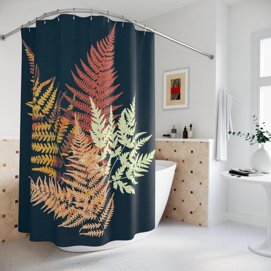 Autumn Fern - Shower Curtain
