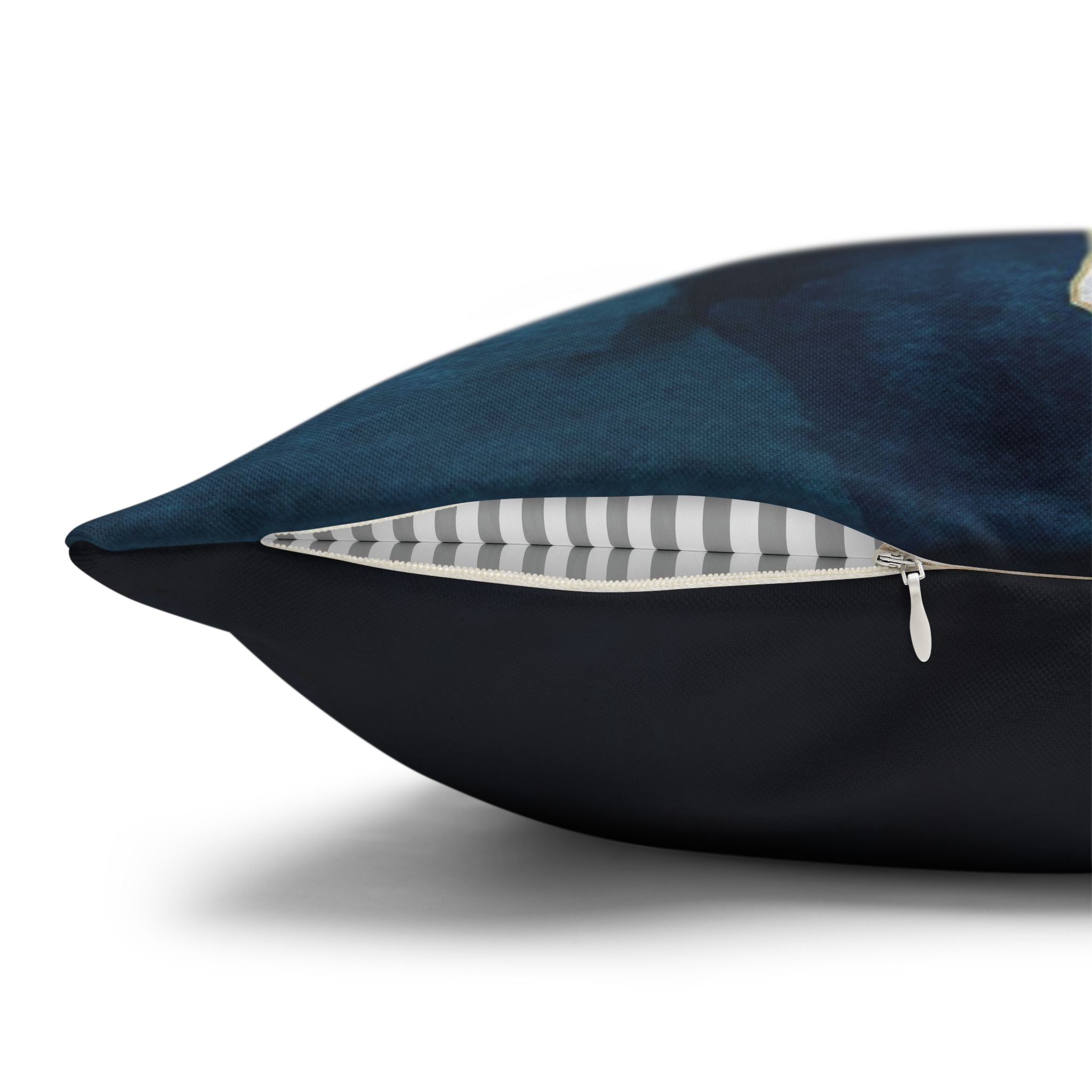 Metallic Koi II  - Decorative Pillow Cover