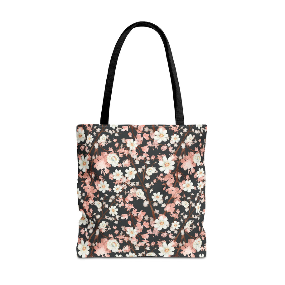 Botanical Blossoms with Charcoal - Tote Bag