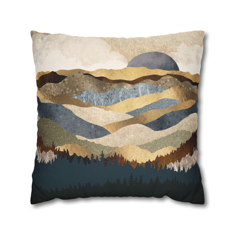 Golden Vista - Decorative Pillow Cover