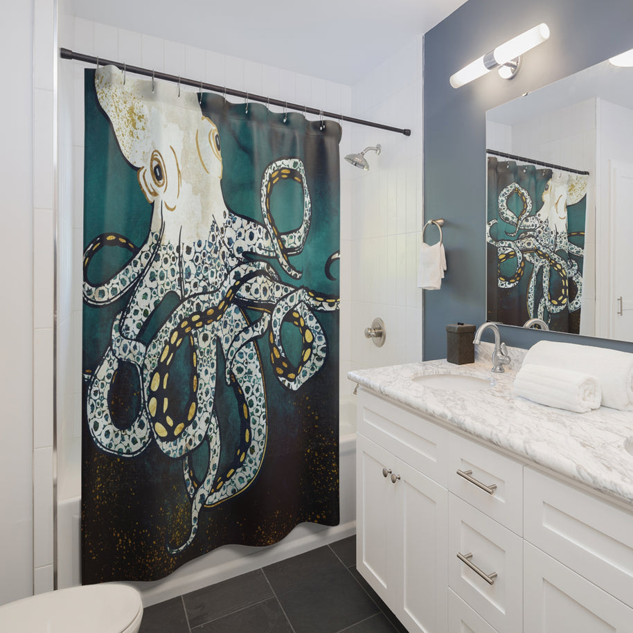 Underwater Dream VII - Shower Curtain