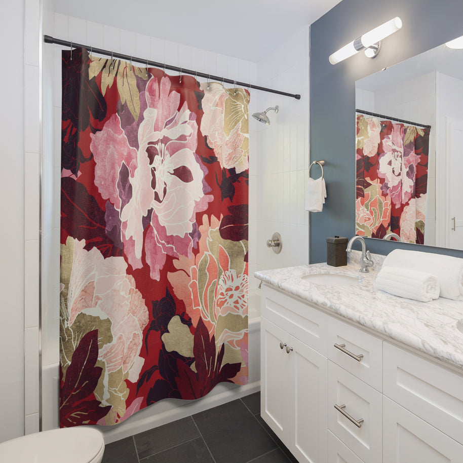 Bold Botanical II - Shower Curtain