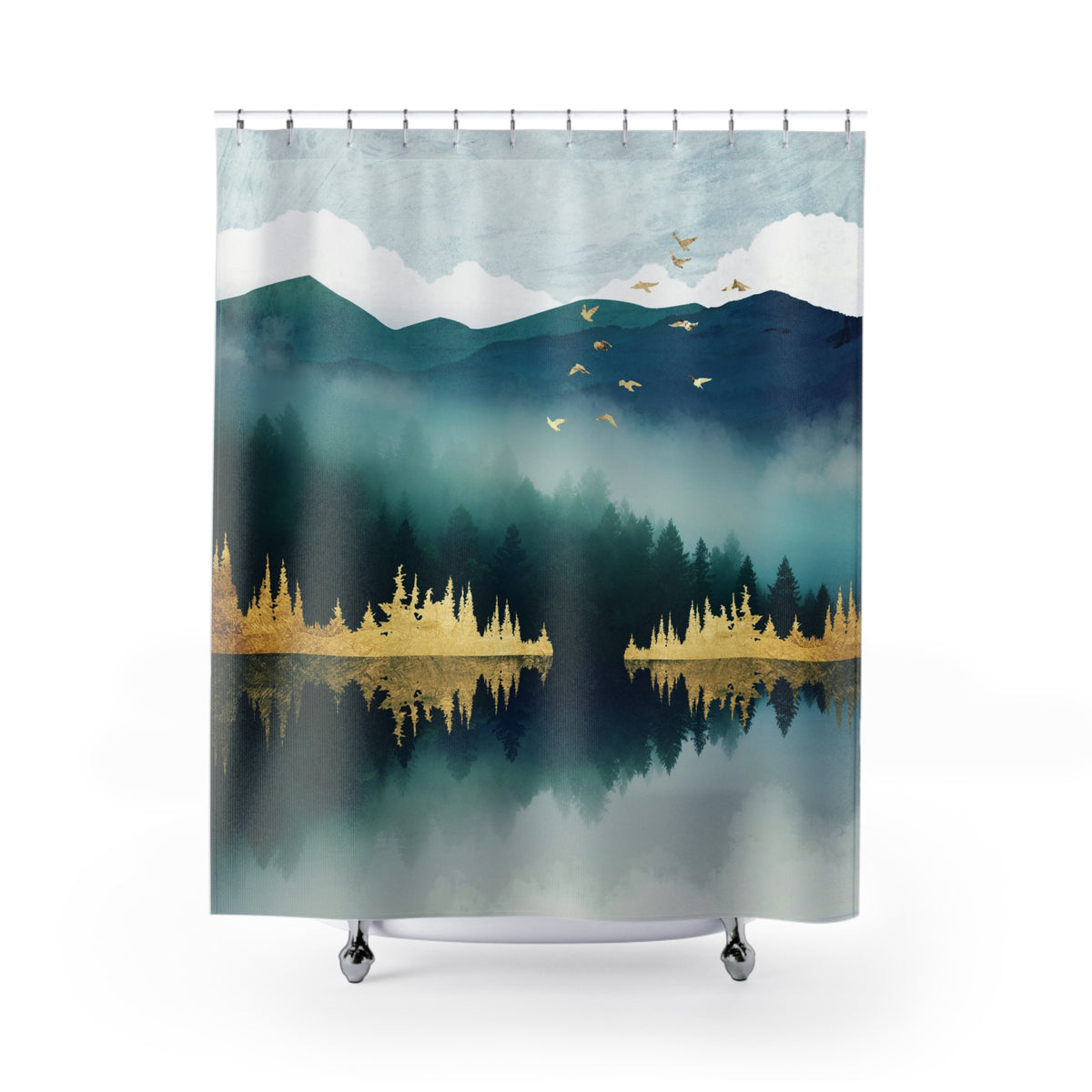 Mist Reflection - Shower Curtain