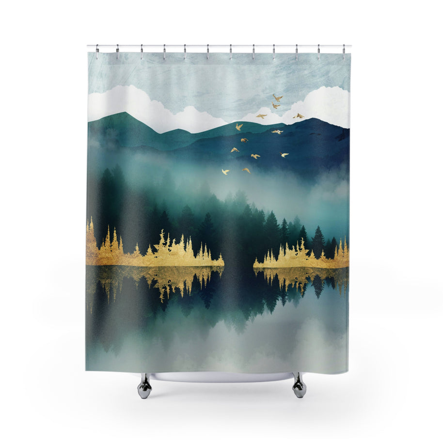 Mist Reflection - Shower Curtain