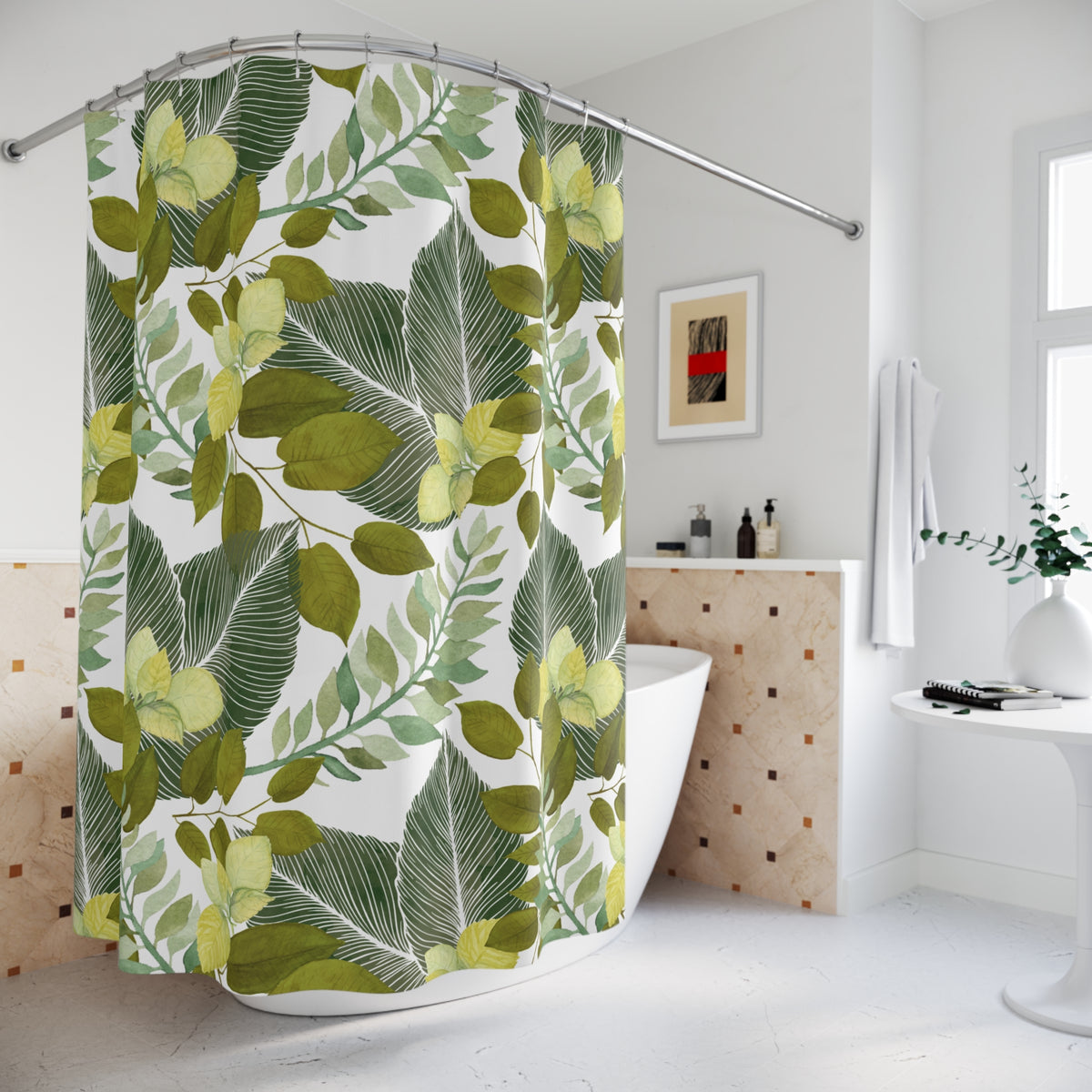 Lush Botanical - Shower Curtain