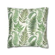 Cream Fern - Decorative Pillow Cover