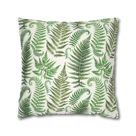 Cream Fern - Decorative Pillow Cover