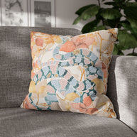 Coral Spring Garden - Decorative Pillow Cover