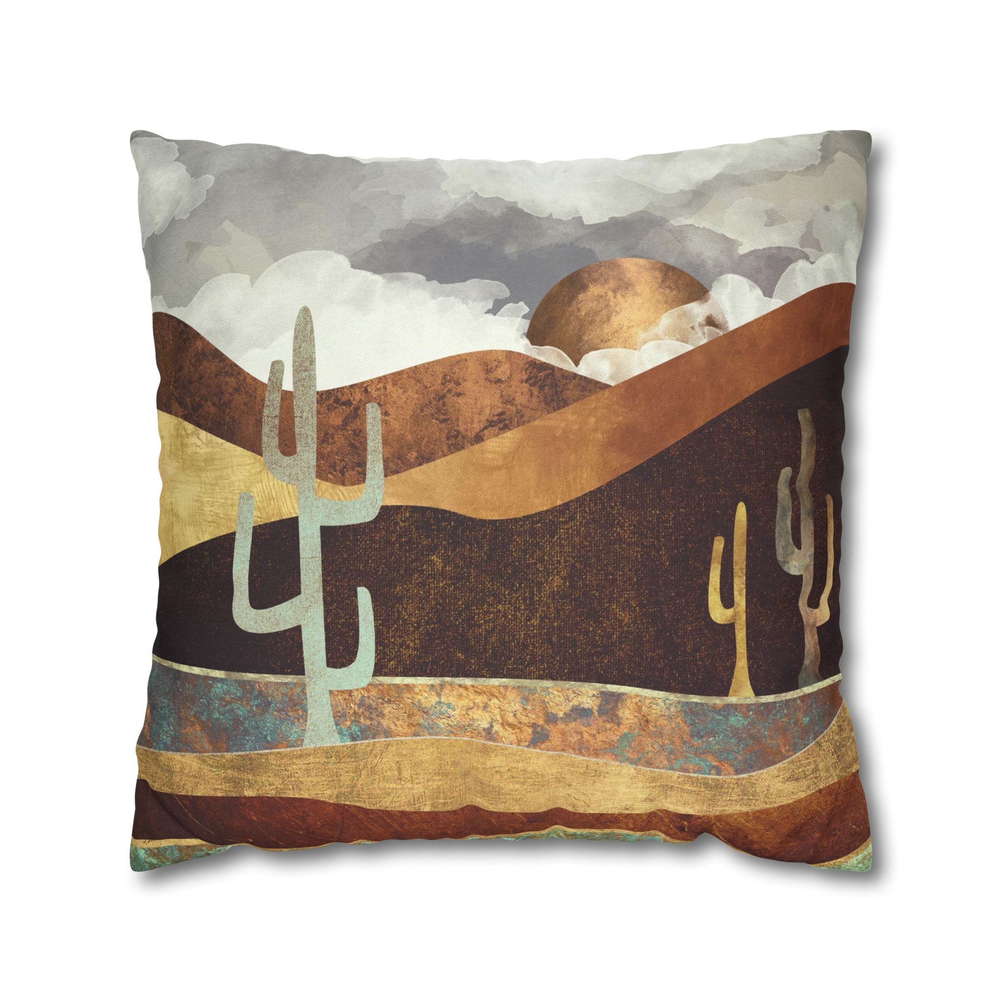 Patina Desert - Decorative Pillow Cover