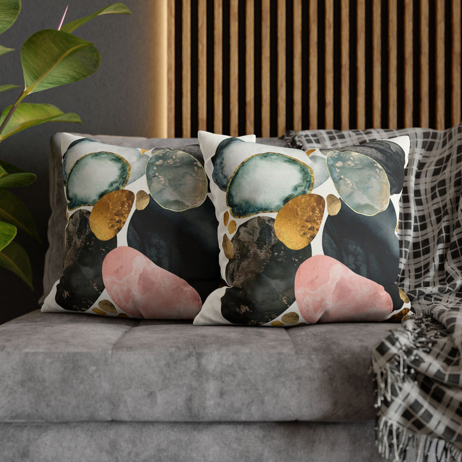 Pebble Abstract - Decorative Pillow Cover