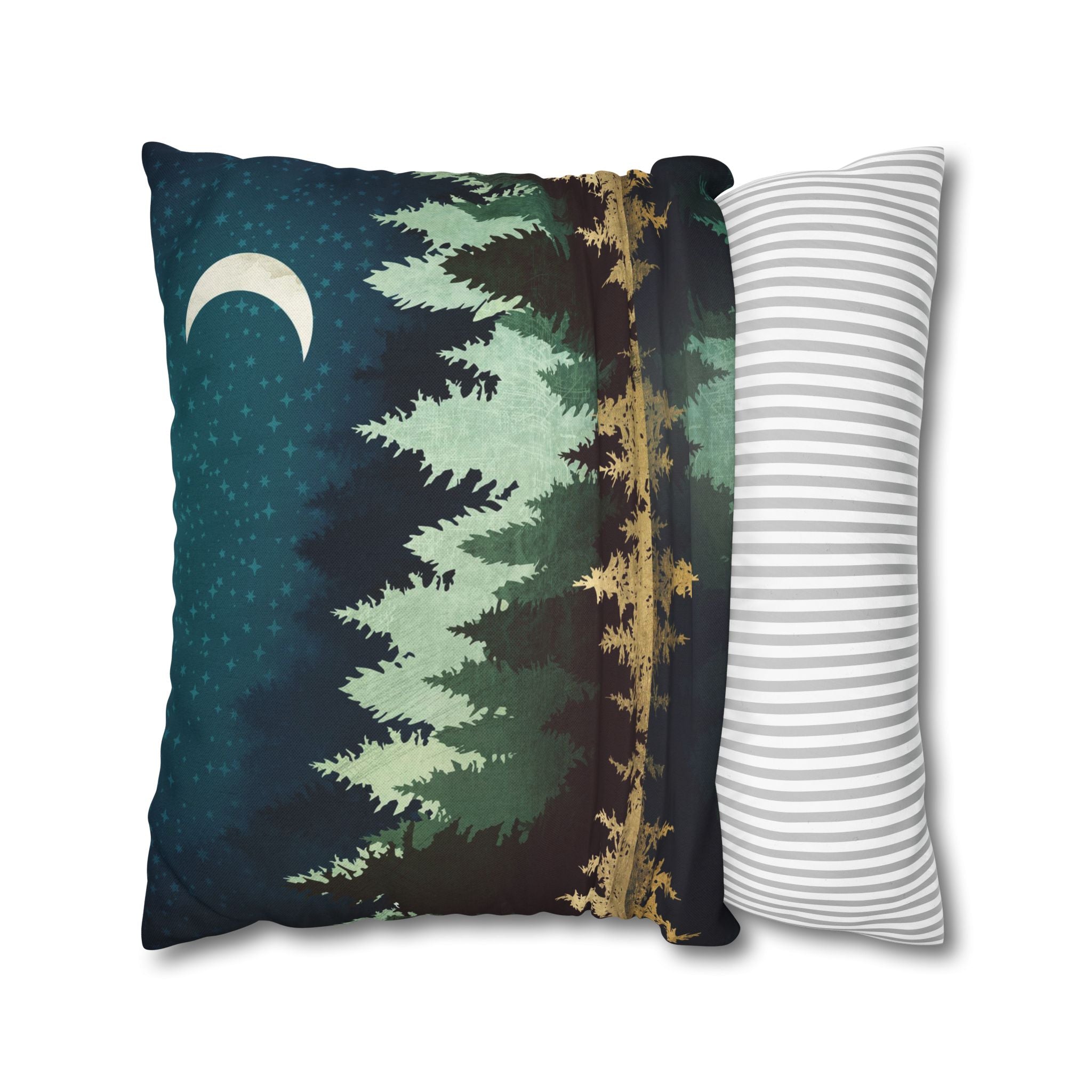 Star Forest Reflection - Decorative Pillow Cover