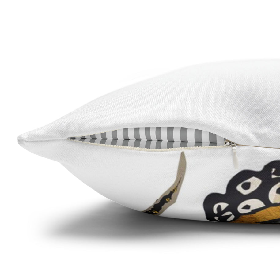 Metallic Octopus - Decorative Pillow Cover