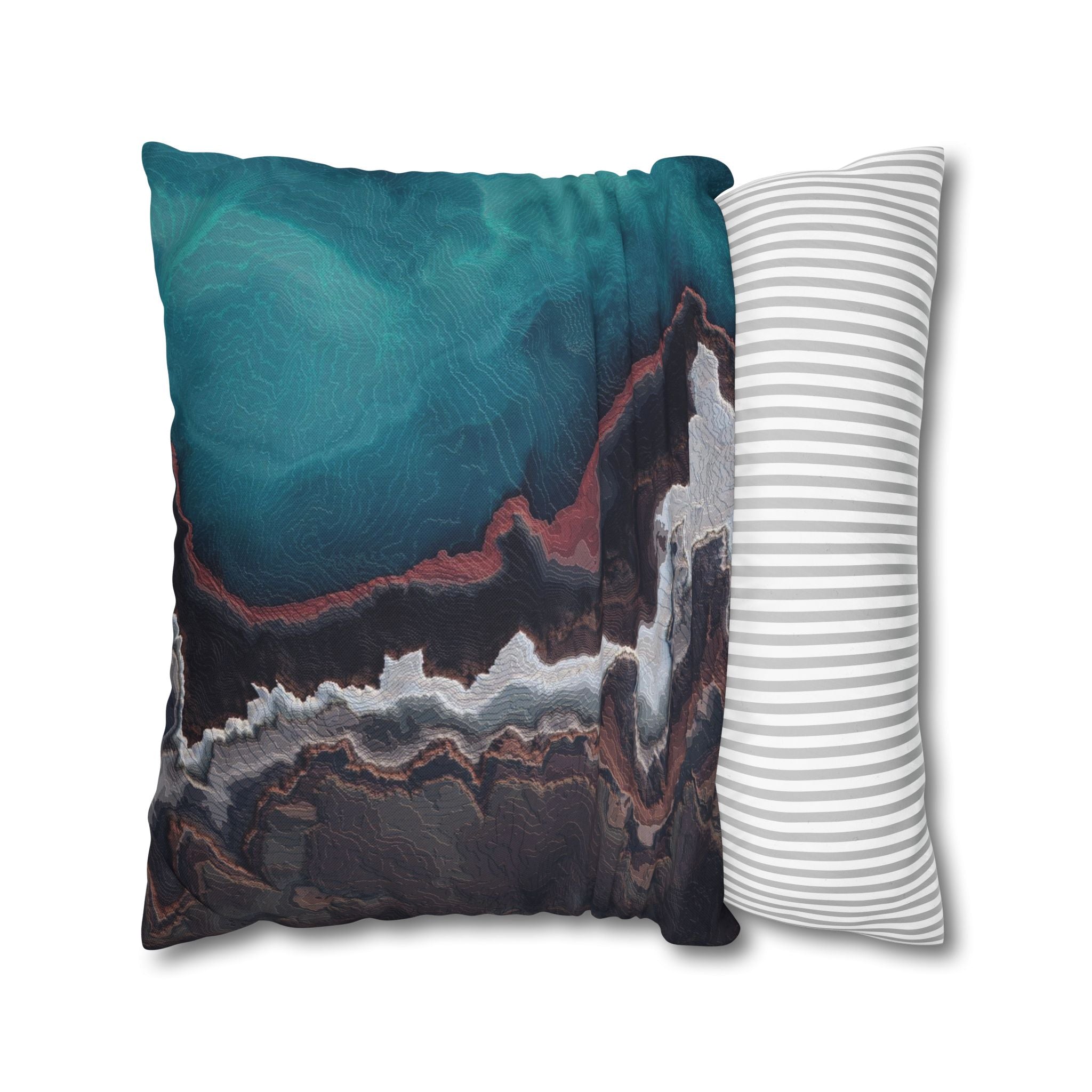 GeoScape 6 - Decorative Pillow Cover