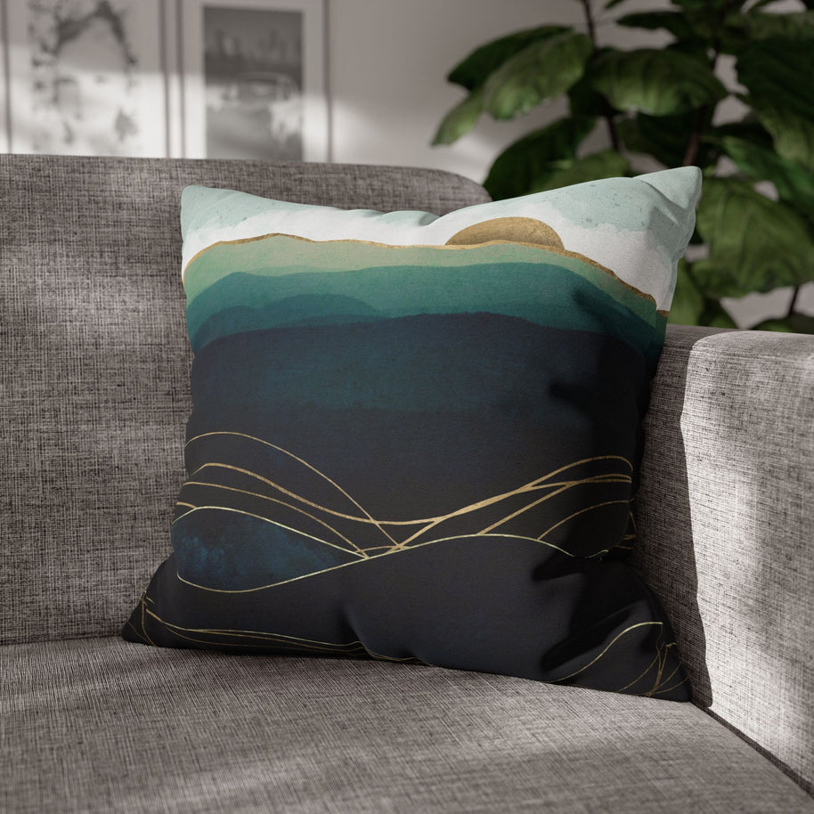 Indigo Waters - Decorative Pillow Cover