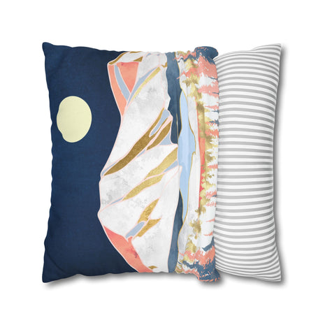 Lake Mountains - Decorative Pillow Cover